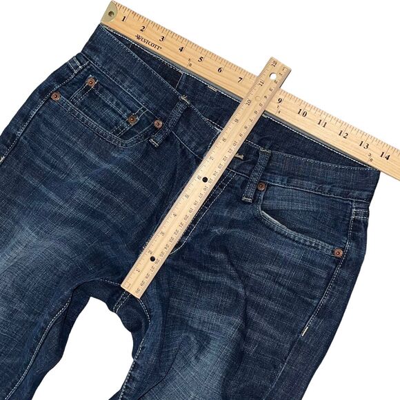 Lucky Brand Bootcut Western Boho Jeans Womens Size 29 Mid Rise Medium Blue Wash - Picture 7 of 14